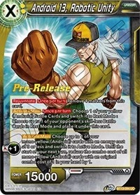 Android 13, Robotic Unity BT13-094_PR card