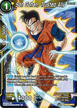 Son Gohan, Trusted Ally BT13-098 card