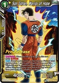 Son Gohan, Warrior of Hope BT13-099 Dragon Ball Masters card, Promo