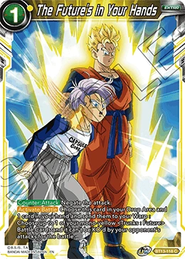 The Future's in Your Hands BT13-118 card