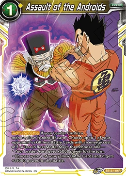 Assault of the Androids BT13-119 card