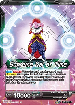 Supreme Kai of Time BT13-121 card