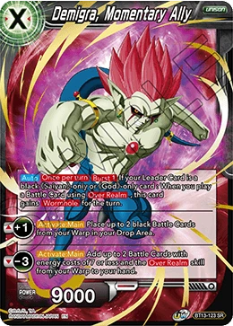 Demigra, Momentary Ally BT13-123 card