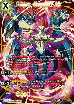 Demigra, Momentary Ally BT13-123_SPR card