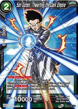Son Goten, Thwarting the Dark Empire BT13-127 card