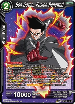 Son Goten, Fusion Renewed BT13-128 card