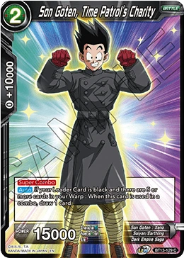 Son Goten, Time Patrol's Charity BT13-129 card