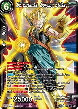 SS Gotenks, Surging Strike BT13-133 card