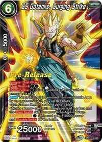 SS Gotenks, Surging Strike BT13-133 Dragon Ball Masters card, Promo