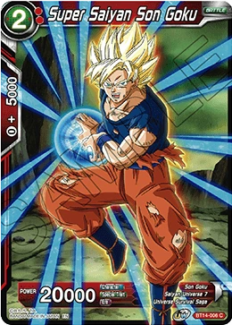 Super Saiyan Son Goku BT14-006 card