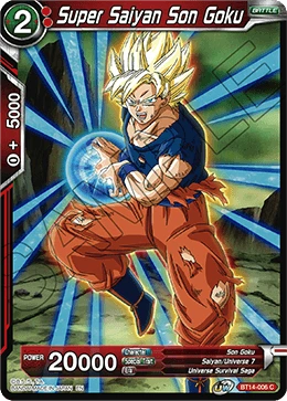 Super Saiyan Son Goku BT14-006_PR card