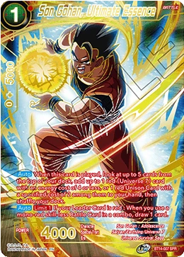 Son Gohan, Ultimate Essence BT14-007_SPR card