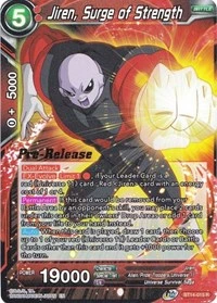 Jiren, Surge of Strength BT14-015_PR card