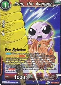 Jiren, the Avenger BT14-018_PR card