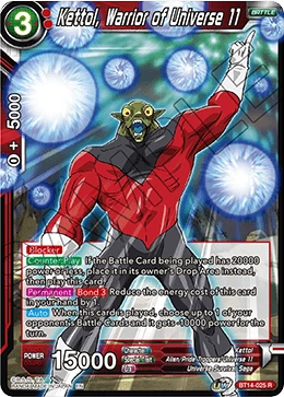 Kettol, Warrior of Universe 11 BT14-025 card