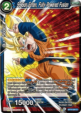 SS Son Goten, Fully-Powered Fusion BT14-041 card