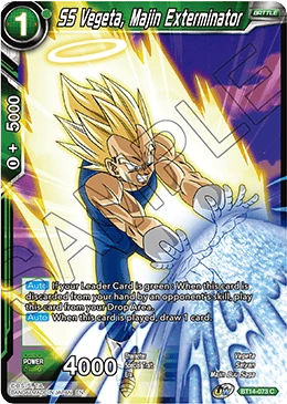 SS Vegeta, Majin Exterminator BT14-073 card