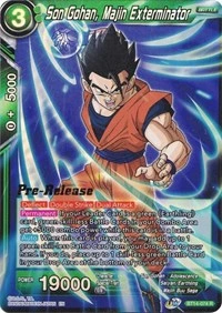 Son Gohan, Majin Exterminator BT14-074_PR card