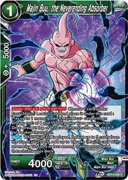 Majin Buu, the Neverending Absorber BT14-080 card