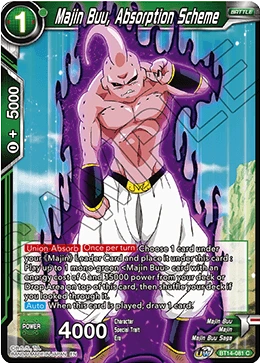 Majin Buu, Absorption Scheme BT14-081 card