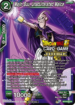 Majin Buu, Unadulterated Malice BT14-082_PR card