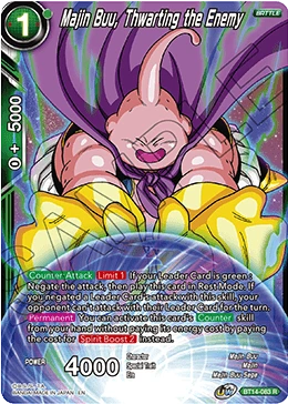Majin Buu, Thwarting the Enemy BT14-083 card