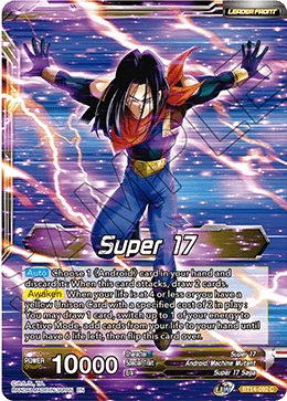 Super 17 BT14-092 Dragon Ball Masters card