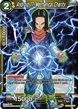 Android 17, Mechanical Charity BT14-108 card