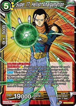 Super 17, Hellish Amalgamation BT14-113 Dragon Ball Masters card