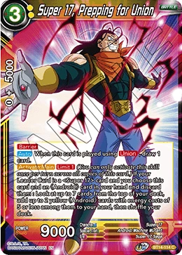 Super 17, Prepping for Union BT14-114 card