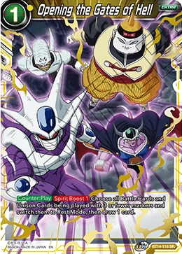 Opening the Gates of Hell BT14-116 card