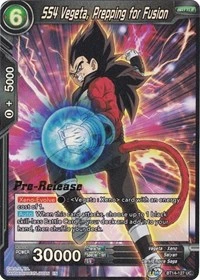 SS4 Vegeta, Prepping for Fusion BT14-127_PR