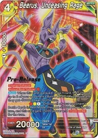 Beerus, Unceasing Rage BT14-147_PR card