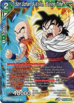 Son Gohan & Krillin, Buying Time BT14-148 card