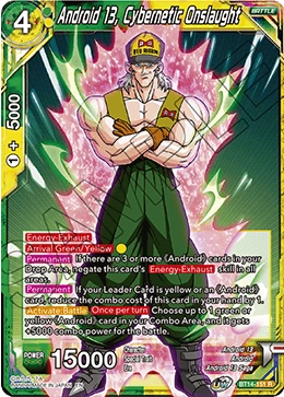 Android 13, Cybernetic Onslaught BT14-151 card