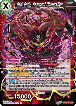 Dark Broly, Resonant Obliteration BT15-004 card