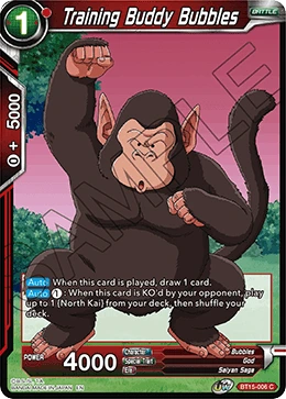 Training Buddy Bubbles BT15-006 card