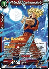 SS Son Goku, Kamehameha Miracle BT15-007_PR card
