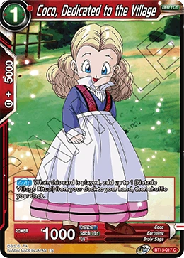 Coco, Dedicated to the Village BT15-017 card