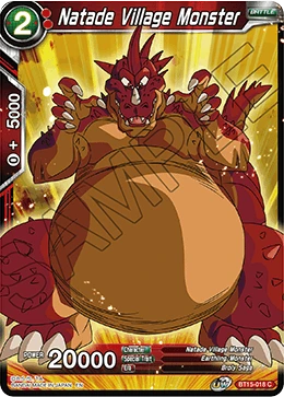 Natade Village Monster BT15-018 card