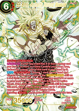 SS Broly, Brutality Beyond Measure BT15-019_SPR