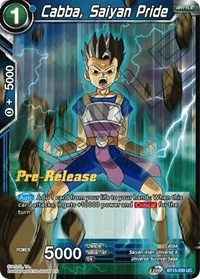 Cabba, Saiyan Pride BT15-039_PR