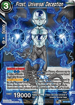 Frost, Universal Deception BT15-052 card
