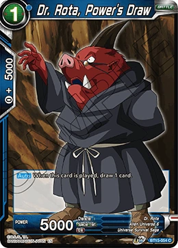 Dr. Rota, Power's Draw BT15-054 card