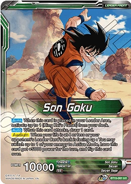 Son Goku BT15-061 Dragon Ball Masters card