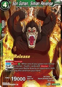Son Gohan, Simian Revenge BT15-070_PR card