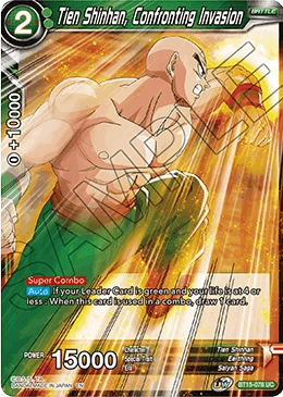 Tien Shinhan, Confronting Invasion BT15-078 card