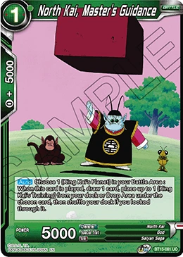 North Kai, Master's Guidance BT15-081 card