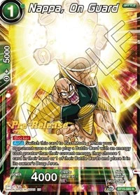 Nappa, On Guard BT15-085_PR card