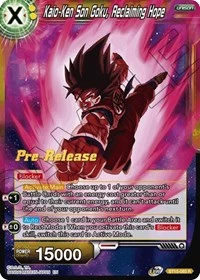 Kaio-Ken Son Goku, Reclaiming Hope BT15-093_PR card